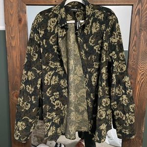 Express Button Down Shacket